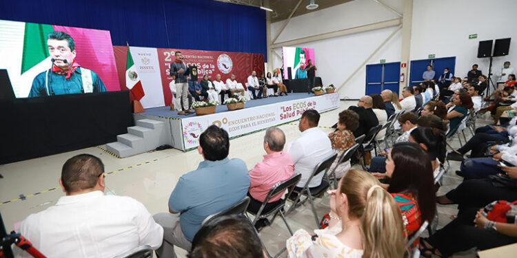 Inaugura el 2º Encuentro Nacional “ECOS para el bienestar” del ISSSTE