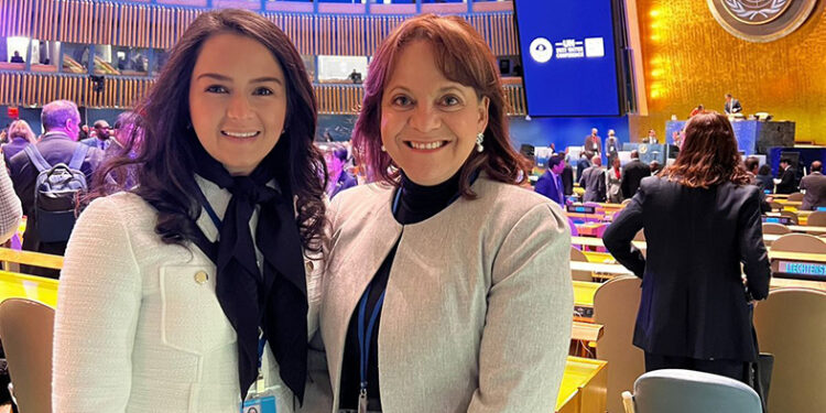 Flor Esponda, participa en la ONU