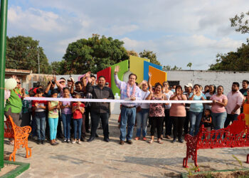 Entrega parque recreativo en Nueva Esperanza