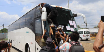 Huyen durante protestas