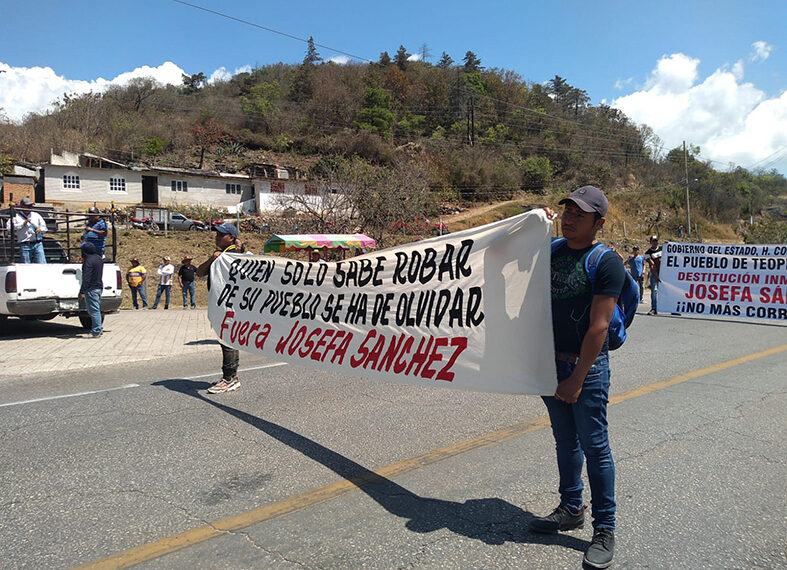 Liberaron bloqueo por algunas horas