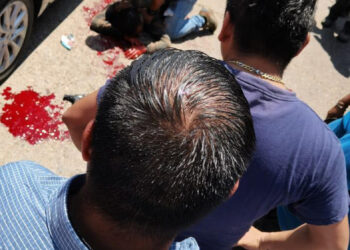 Asaltante baleado