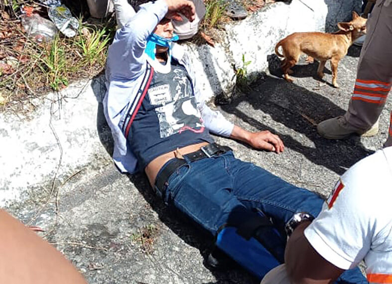 Se quedó sin frenos