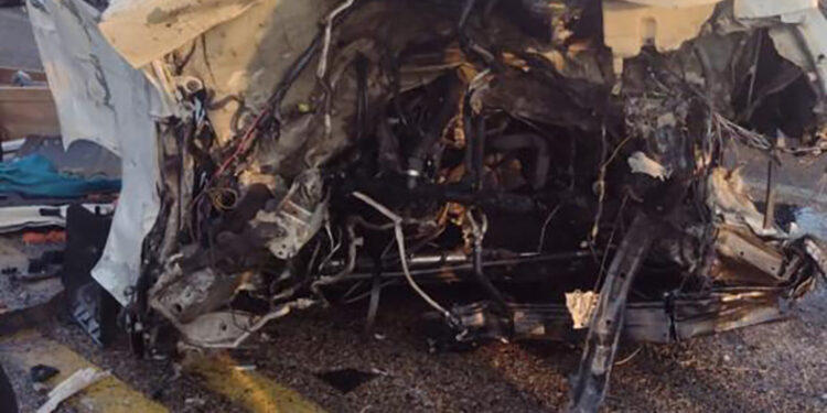 Desgracia en la carretera