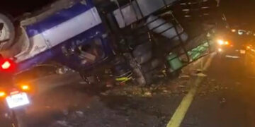 Quedó patas pa’rriba