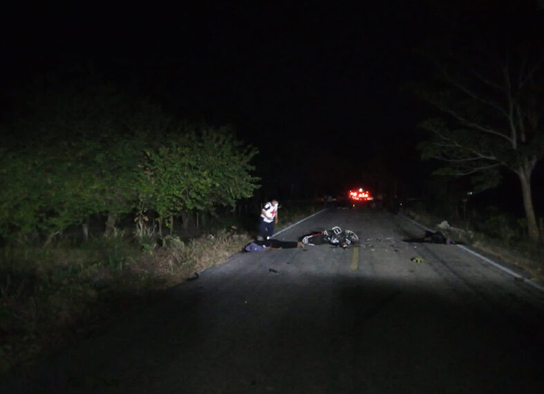 Chocaron y fallecieron