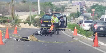 Se mató al chocar