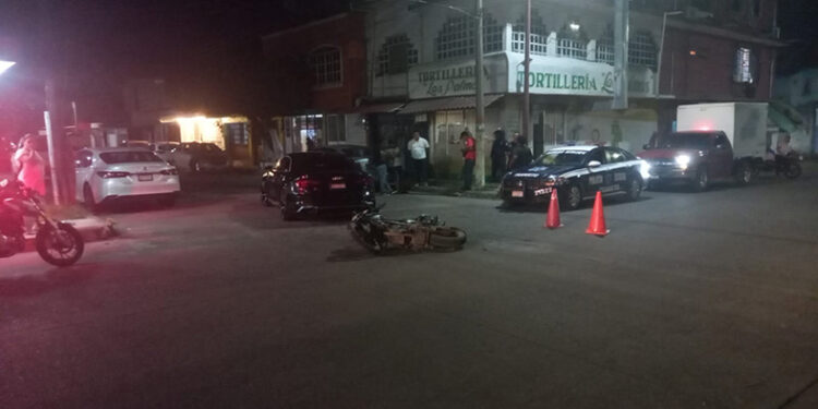 Chocó por correlón