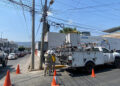 Colonos increpan a electricistas