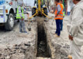 Más obras de drenaje sanitario y agua potable