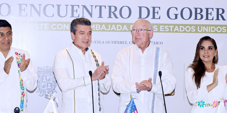 Refuerzan lazos con Estado Unidos