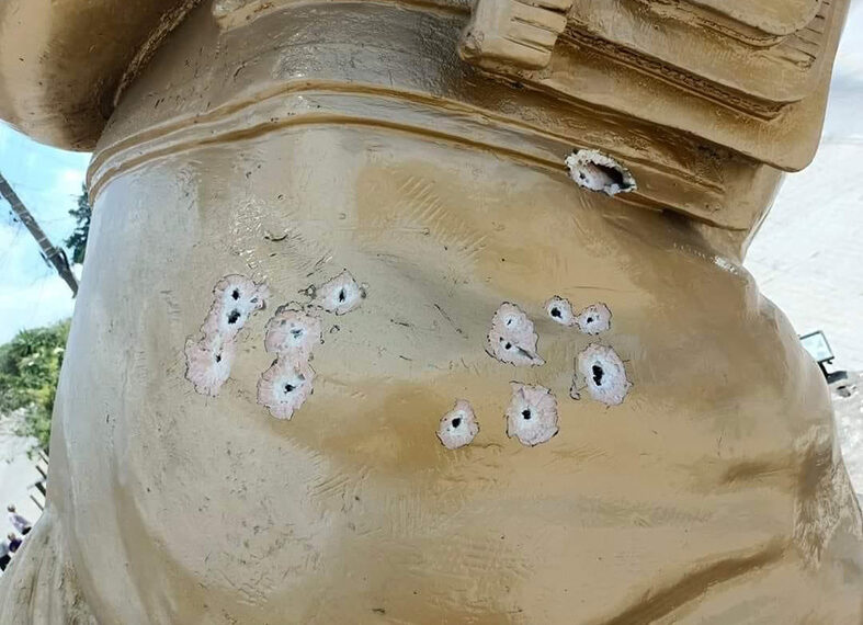 Balean estatua de Zapata