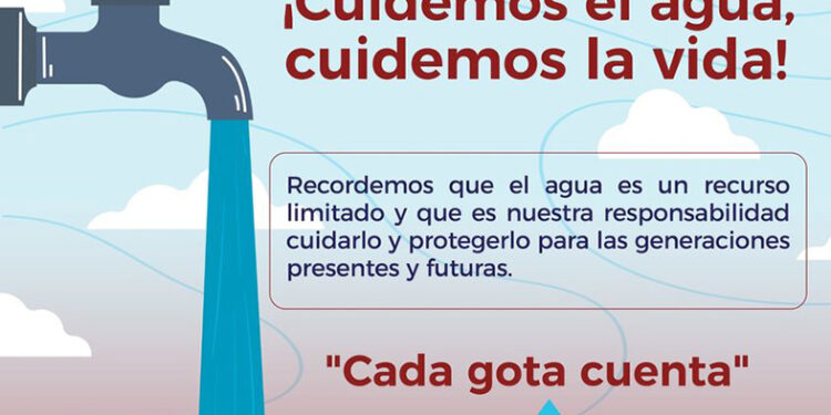 Exhorta a cuidar el agua