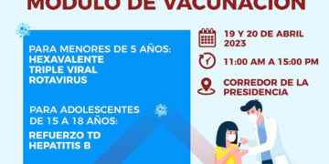 Lanzan campaña de vacunación