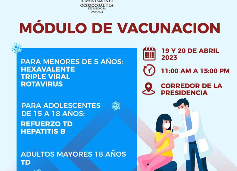Lanzan campaña de vacunación