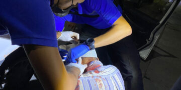 Adulto mayor descalabrado