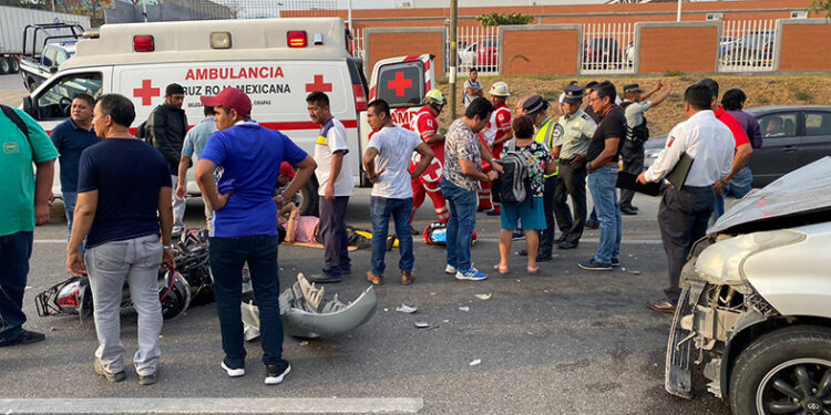 Cruzó por donde no debía