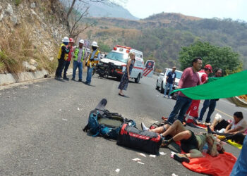 Exceso de velocidad y falta de precaución