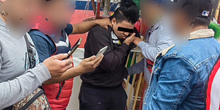 Presunto extorsionador