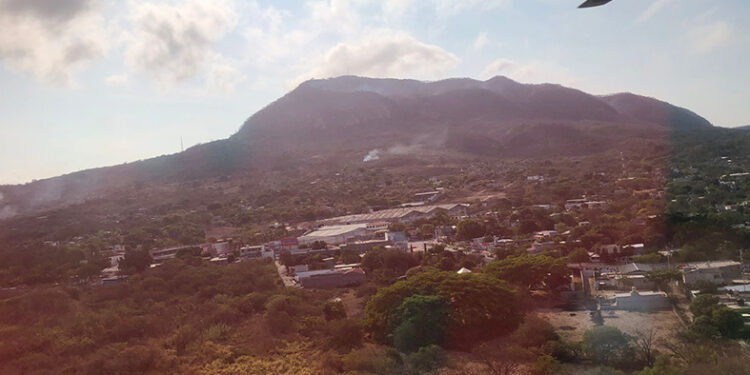 Se consumieron 170 hectáreas