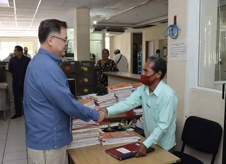 Visita el Juzgado Civil de Chiapa de Corzo