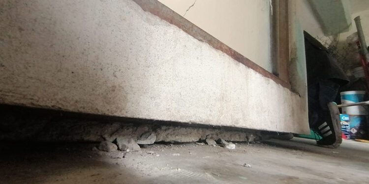 Se hunde el suelo de primaria