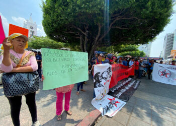 Ejidatarios se manifiestan en Tuxtla