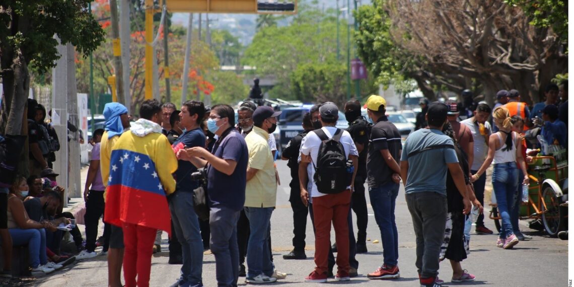 Registra México marea de Venezolanos