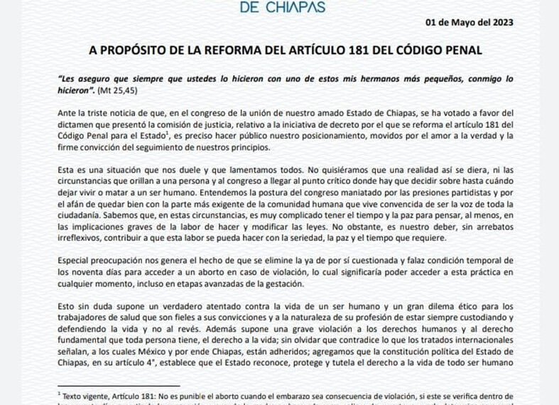 Aprueban suspensión del embarazo