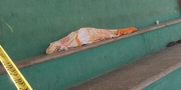 En partido de futbol