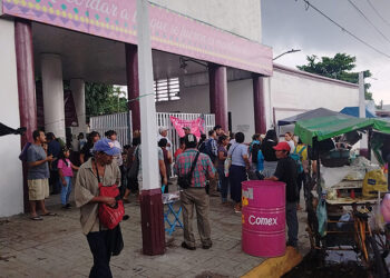 Fuerte afluencia en el panteón Jardín