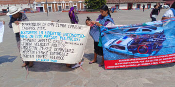 Indígenas exigen liberación