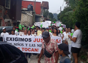 Claman justicia por niña violada