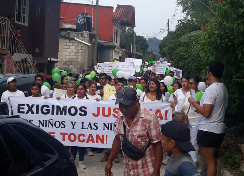 Claman justicia por niña violada