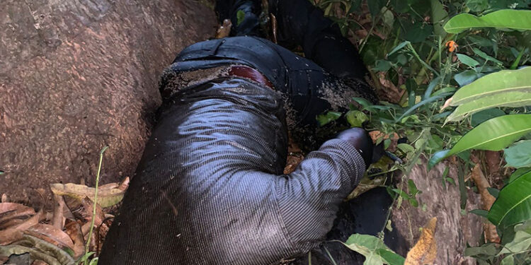 Localizan a una persona sin vida