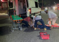 Motociclistas embestidos