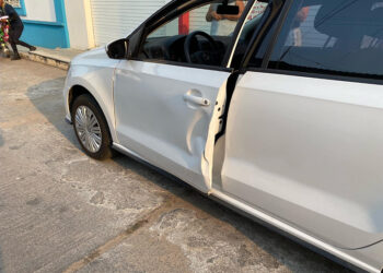 Motociclistas quedaron lesionados