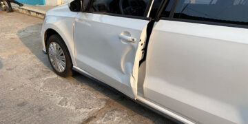 Motociclistas quedaron lesionados