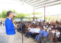 Inauguró el sistema de agua potable