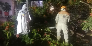 Lluvia torrencial sorprende a tuxtlecos