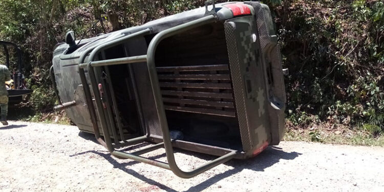 Dieron vuelta en curva