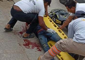 Lo revolcó una camioneta