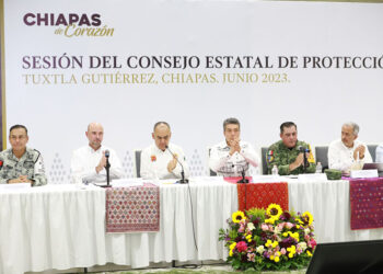 Encabeza Sesión del Consejo Estatal de PC