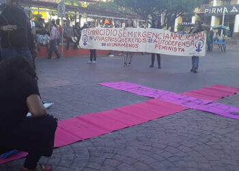 Marcha por víctima de feminicidio