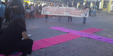 Marcha por víctima de feminicidio