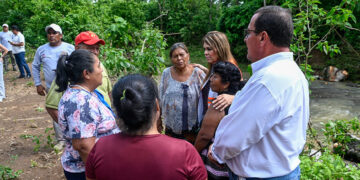Evalúa daños por lluvias