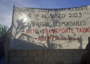 Bloqueo en demanda de justicia