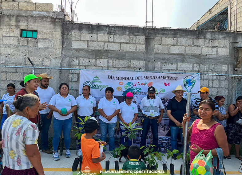 Realizan acciones a favor del medio ambiente
