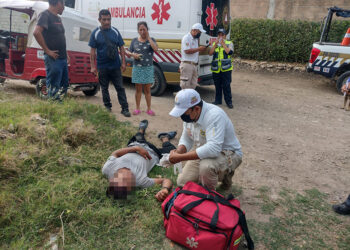 Soberbio porrazo por farol