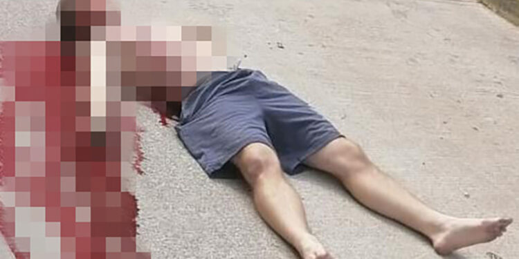 Cayó de un segundo piso